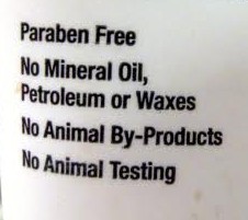 chemical-free cosmetic product